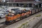 Westbound empty coal train